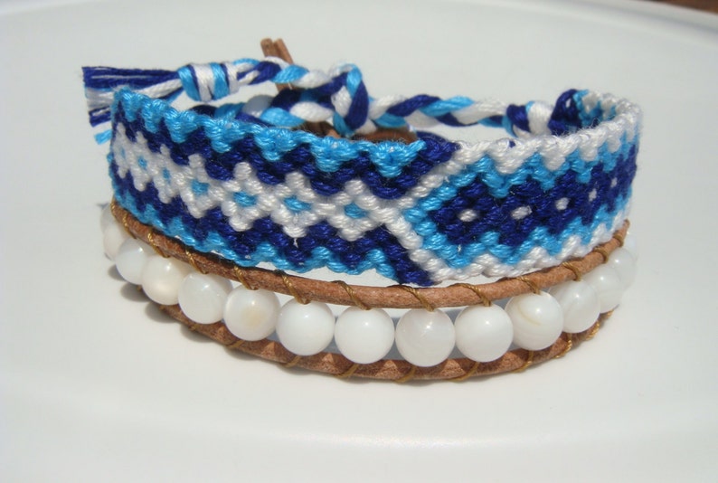 Blue Friendship Bracelet