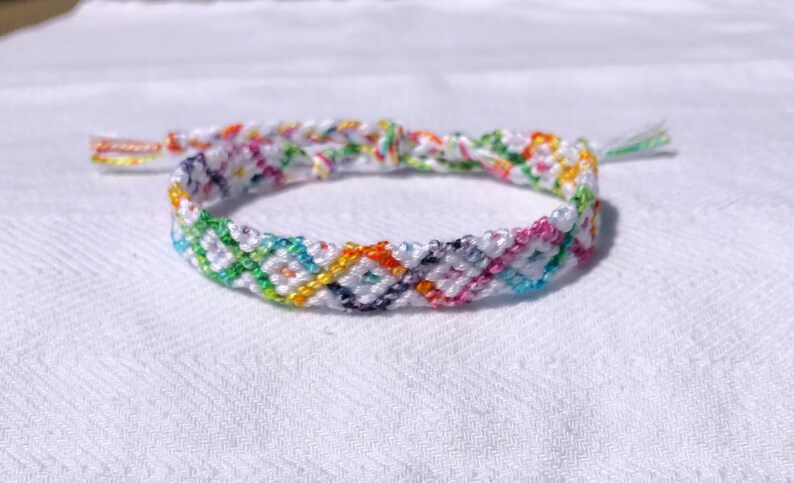 Rainbow Friendship Bracelet
