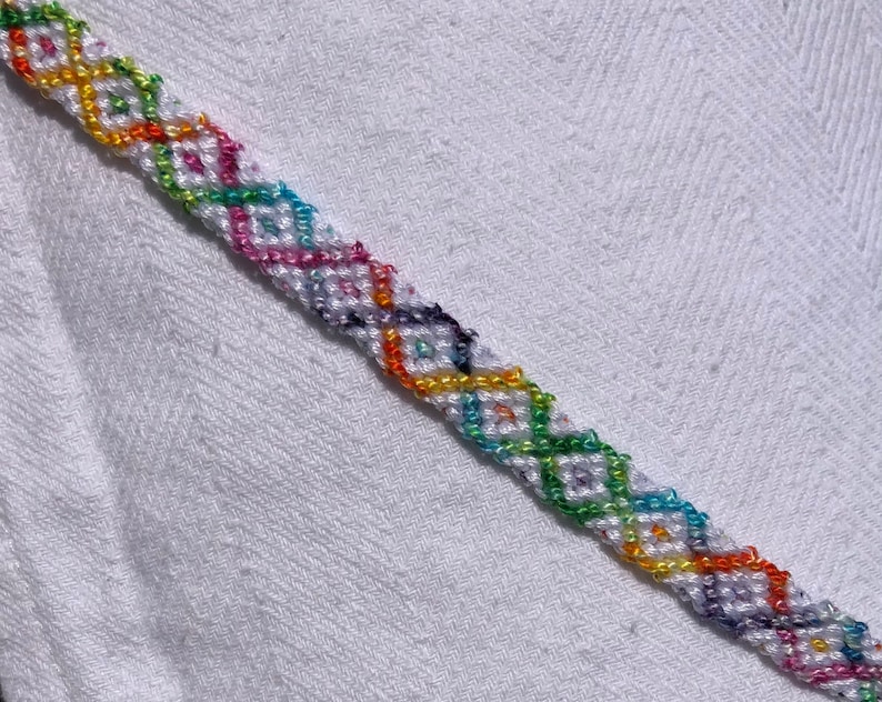 Rainbow Friendship Bracelet