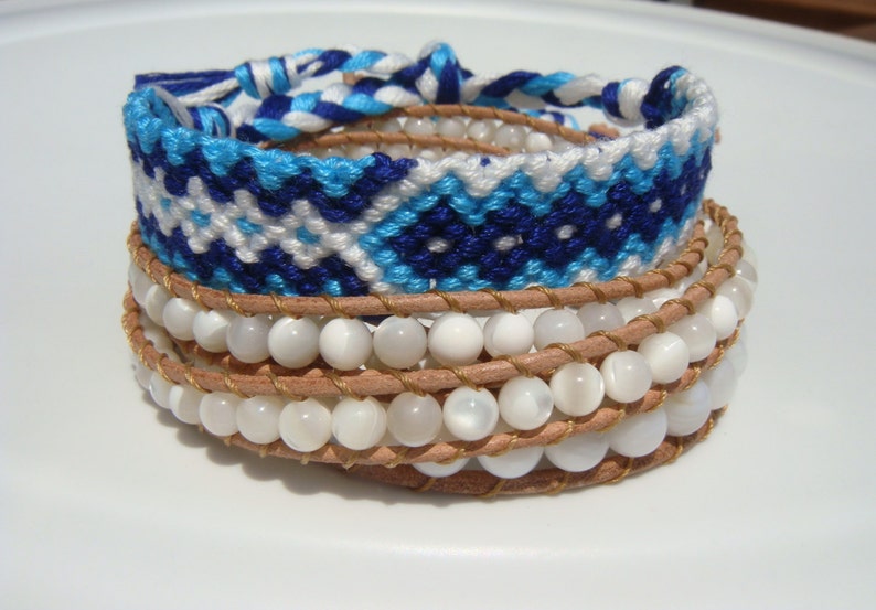 Blue Friendship Bracelet