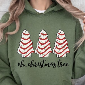 Christmas Snowman Sweatshirt, Christmas Crewneck Sweathirt, Snowman and Tree Sweatshirt, Snowman Shirt, Winter Sweatshirt, Christmas Gifts