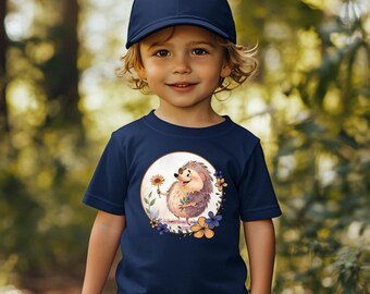Toddler T-Shirt with cute hedgehog design