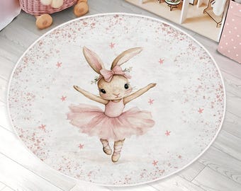 Tapis ballerines pour enfants, tapis pour chambre de filles, tapis pour salle de jeux pour bébés, tapis lavable pour chambre d'enfants, tapis de jeu, tapis pour chambre d'enfants le plus vendu