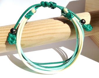 Nuovo braccialetto fatto a mano / braccialetto dell'amicizia unisex / braccialetto intrecciato / braccialetto minimalista / braccialetto bohémien / braccialetto regalo
