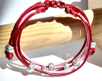Nuovo braccialetto fatto a mano/braccialetto intrecciato/braccialetto gioioso/braccialetto artigianale/braccialetto di supporto al combattimento/braccialetto etnico/braccialetto regalo