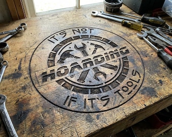 Funny Mechanic SVG / Non si tratta di accumulo di attrezzi, file tagliato al laser (download digitale)