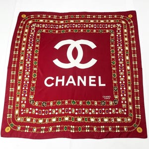 Chanel Paris Scarf - Etsy