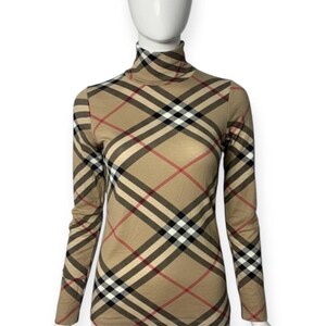 Burberry Turtleneck - Etsy