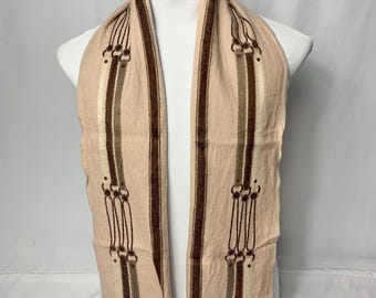 小物 hermes archive bi-color stole muffler Vintage Hermes Cashmere Scarf Winter Muffler Hermes Neck Scarf