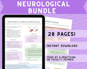 Guía de estudio de apuntes de enfermería neurológica para enfermeras registradas