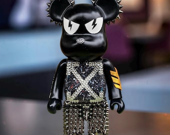 Bearbrick KAWS TENSION 100+400% Medicom Toy - Etsy