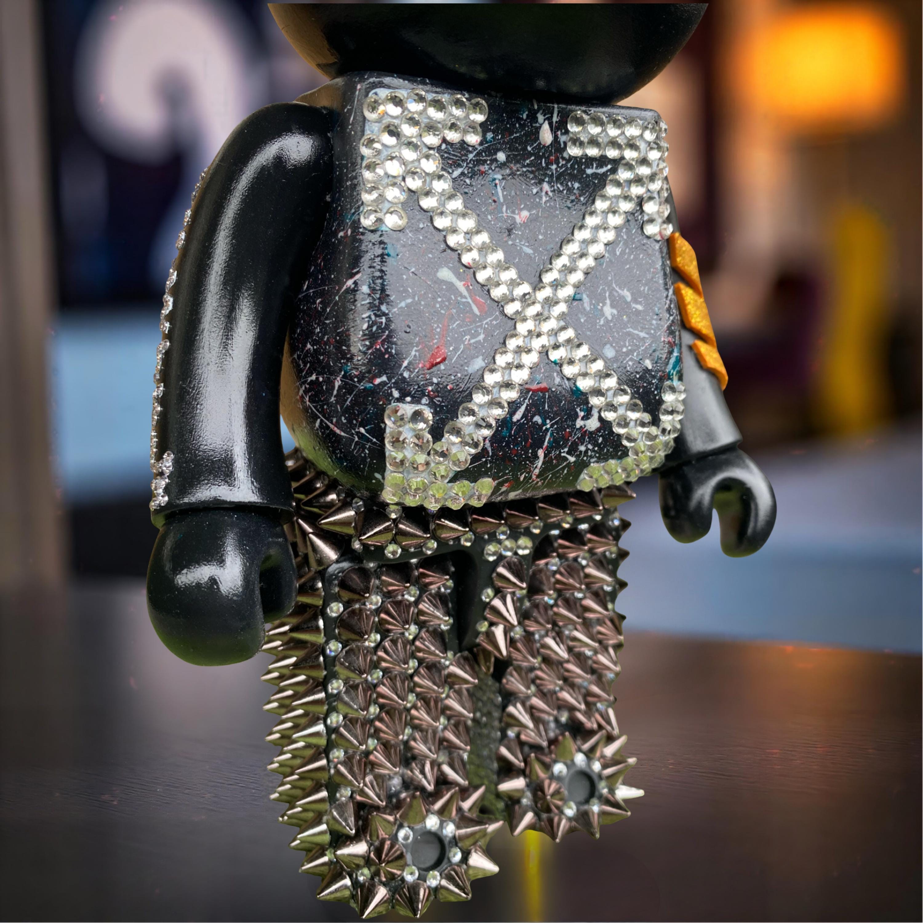 Custom Bearbrick 400% Sculpture, Hand-painted Luxury Art Toy