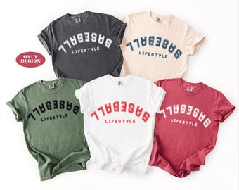 Baseball Lifestyle DTF Transfer: Game Day Colors (Single Use)