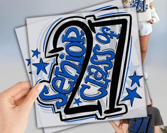 Class of Senior 2027 DTF - Custom Happy First Day School Design