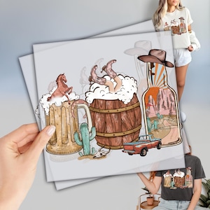 Western DTF Tranfers, Ready to Press Dtf Transfers, Wild West Dtf, Country Girl Dtf, Heat Press Transfer, High Quality Transfer, Full Color