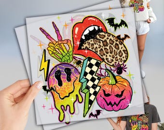 Retro Halloween Dtf, Ready to Press DTF Transfers, Halloween Dtf, Pumpkin Dtf, Spooky Season Dtf, Direct To Film, Stay Spooky DTF