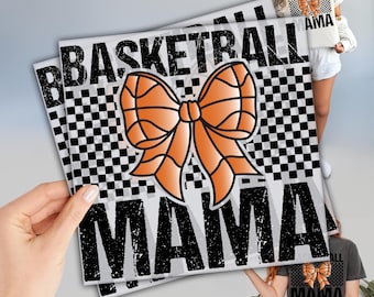 Coquette Basketball Dtf, Basketball Mama Dtf, Ready to Press DTF Transfer, Direct To Film, Basketball Bow Dtf, Basketball Lover Dtf