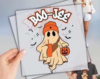 Halloween Ghost Dtf, Boo Jee Dtf, Ready to Press DTF Transfers, Spooky Ghost Dtf, Pumpkin Dtf, Spooky Season Dtf, Direct To Film,