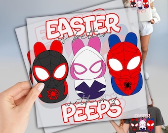 Easter Peeps Heat Transfer - Kids DTF Ready to Press