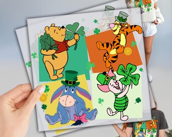Disney St Patrick's Day DTF, Ready to Press DTF Transfers, Custom Heat Transfer, Irish Dtf, St Patrick's Day Vacation Dtf