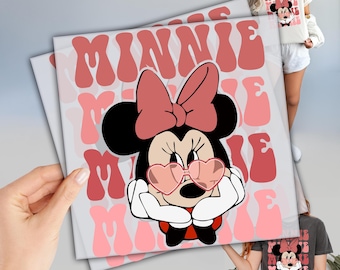 Disney Characters Ear DTF Transfer, Disneyland Trip Image Transfers, DTF Transfers Ready to Press, Custom Transfers, Mickey Dtf Transfer