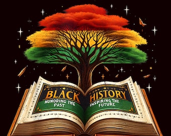 Black History Month PNG | African American Design | Digital Download for Crafts & Gifts Black History Month,Black Culture,History Month.
