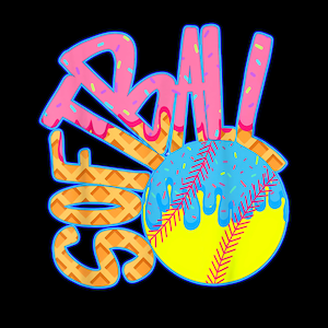 Softball Drip PNG ,Ice Cream Drip Softball Design for Boys, Youth Summer Sports,softball funny,game day design,softball shirt,softball png