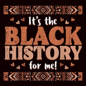 Black History for Me - African Pride Heritage Design for Women, Men, and Kids.Black History for Me PNG, African Pride, Black History Month.