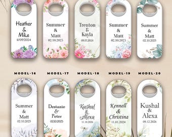 Abridor de botellas magnético personalizado para regalos de boda - Recuerdos personalizados al por mayor