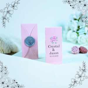 Magnete da matrimonio personalizzato per ospiti, ricordi eleganti e unici per il tuo giorno speciale, perfetti come regali di ringraziamento