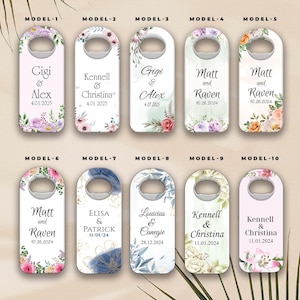Apribottiglie Magnetico Personalizzabile Bomboniera Nozze, Apribottiglie Inciso Personalizzato, Souvenir Matrimonio, Apribottiglie Magnetici