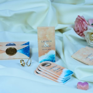Magnete da matrimonio personalizzato per ospiti, ricordi eleganti e unici per il tuo giorno speciale, perfetti come regali di ringraziamento