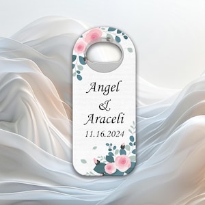 Apribottiglie Magnetico Design Matrimonio, Incantevole Apribottiglie Rustico, Regalo Perfetto per Matrimonio per Coppie e Ospiti
