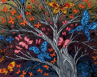 Butterflies Gicleé Print
