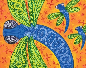 Dragonflies Giclée Print