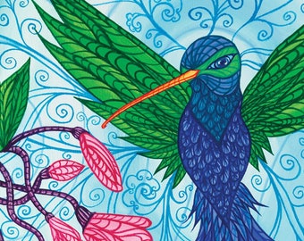 Hummingbird Print II