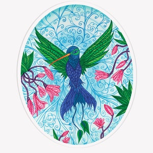 Hummingbird Print II image 2