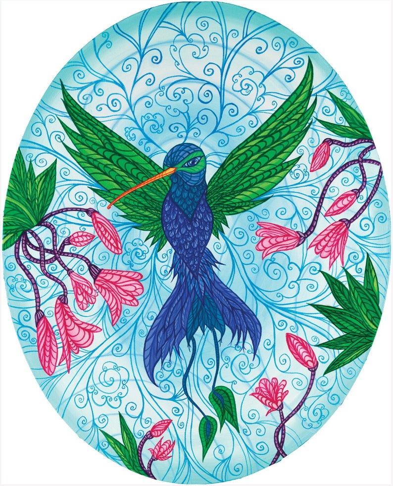 Hummingbird Print II image 1