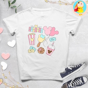 Cute Snacks Shirt, Magic Shirt, Magical Castle Shirt, Snacks Shirt, Epcot Snack Shirt, Family Shirt