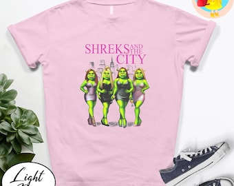 Funny Shreks And The City Shirt, Shrek Funny Trending Sweatshirt, Shrek Face Meme Shirt, Funny Shirt, Girl Shrek Shirt, Funny Shrek Hoodie