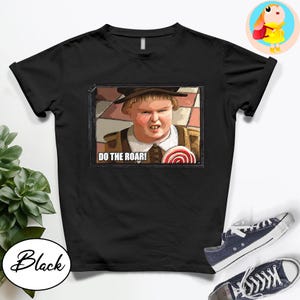 面白いシュレックミームシャツ - 「Do The Roar」キッド引用Tシャツ - バイラル漫画映画Tシャツ - シュレックフォーエバーアフターファンギフトシュレックミームシャツギフト