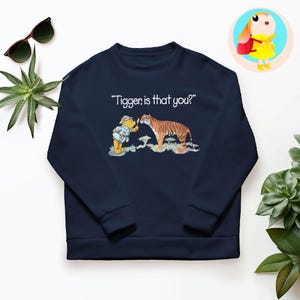 Tigger Is That You? Sweatshirt, Pooh Shirt, Animal Kingdom Shirt, Pooh Animal Kingdom, Vintage  Shirt
