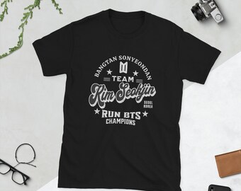Team Kim Seokjin Run BTS Winners unisex t-shirt
