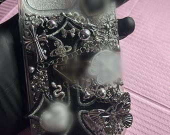Custom Patch Cross Junk Phone Case