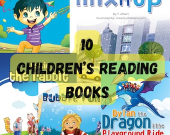 Children's Bedtime Story Ebook, Kids Educational Reading (PDF Printable Digital)