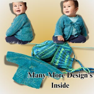 Baby Boy And Girl Print Pattern Western Style Quality Cardigan