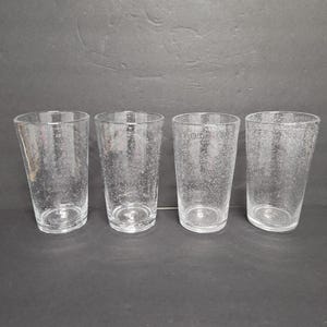 40 drinking glass Ribbed Tall Drinking Glasses (Set of 4)