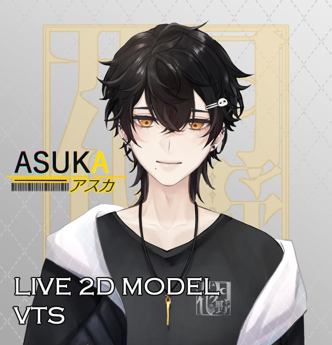 LIVE 2D MODEL Asuka 2.0 Vtuber Model - Etsy
