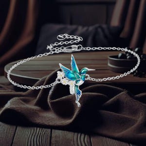 Hummingbird Bracelet 925 Sterling Silver Bird Bracelet Hummingbird Jewelry Gifts For Women