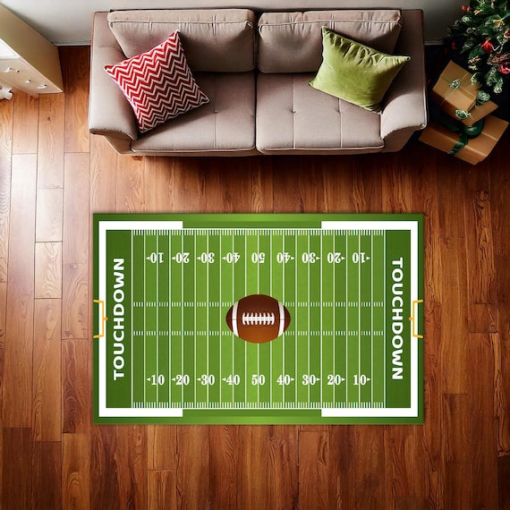 アメフト ラグ ヴィンテージ ラグマット アメフト スポーツ カーペット